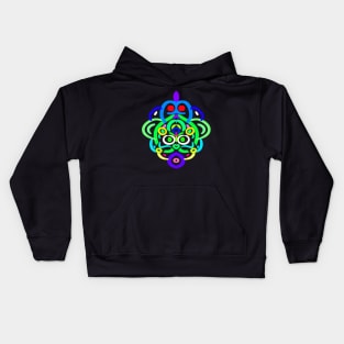 Mr. Friendly Alien Face Kids Hoodie